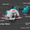 Ronix Батериски Рачен Циркулар со 1 батерија - Image 3