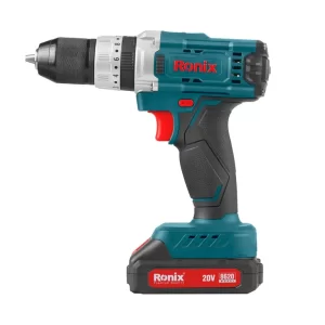 Ronix Батериска Бормашина 20V со 2 батерии